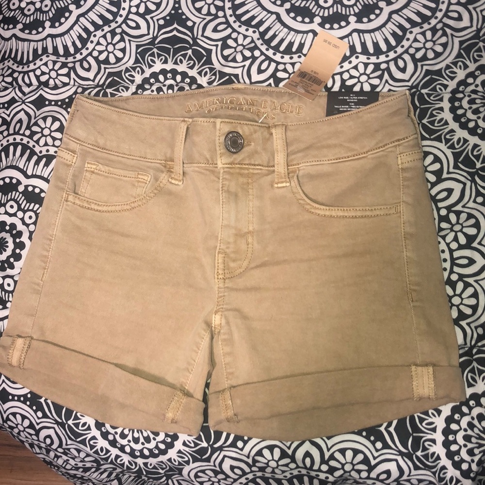 AE Khaki Shorts